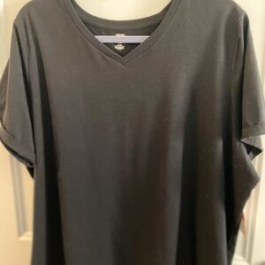 Classic Black V-Neck T-Shirt